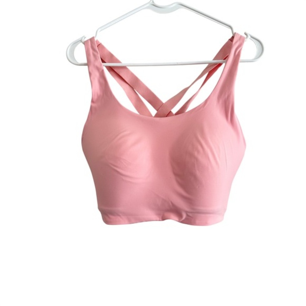 Lululemon AirSupport Bra Pink High Support Running‎ Sports Bra 38DD
